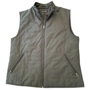 Mens’ Tricots St. Raphael Lightweight Gray Vest Size L
